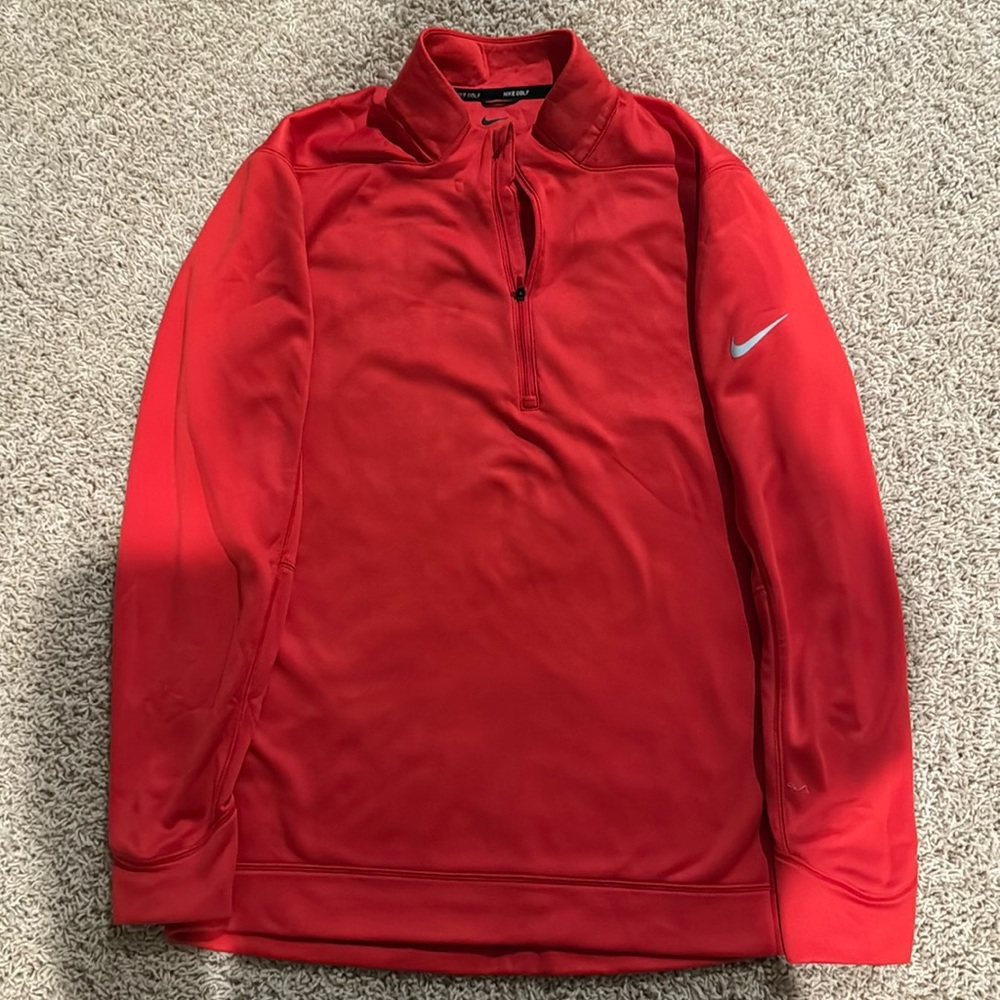 Men's Nike golf standard fit  1/4 Zip Pullover
